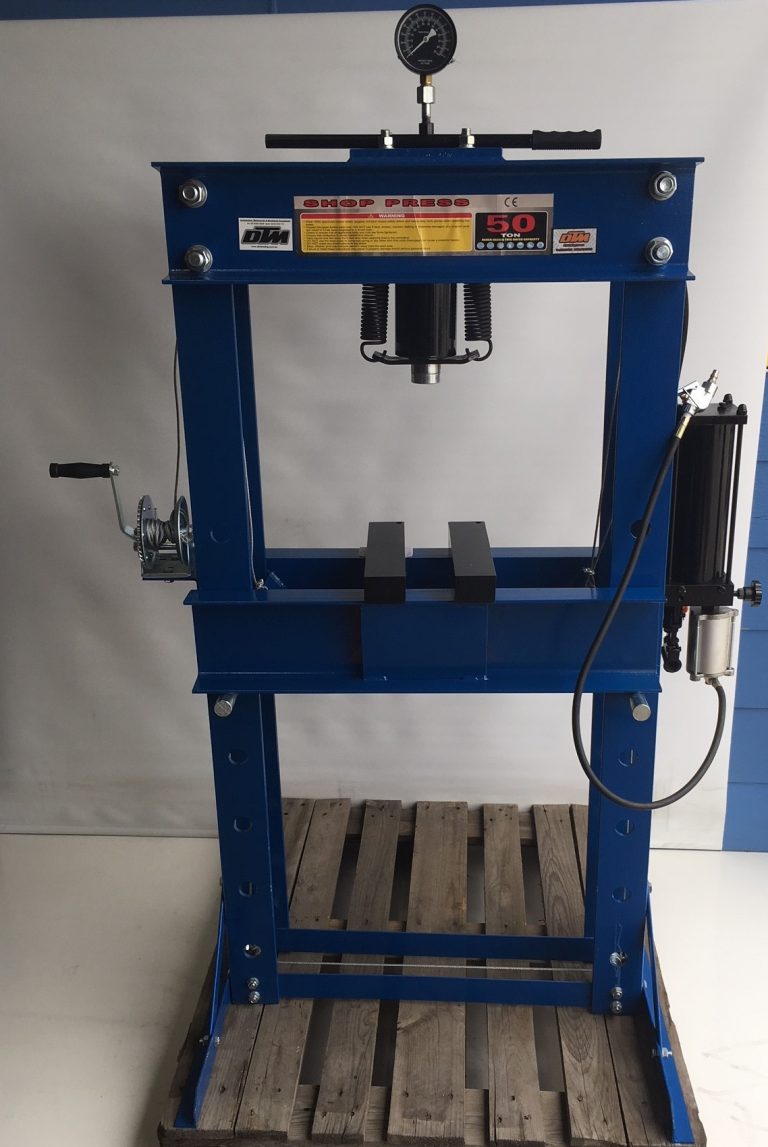 Air Hydraulic Shop Press 50ton SP50AH DTM Trading