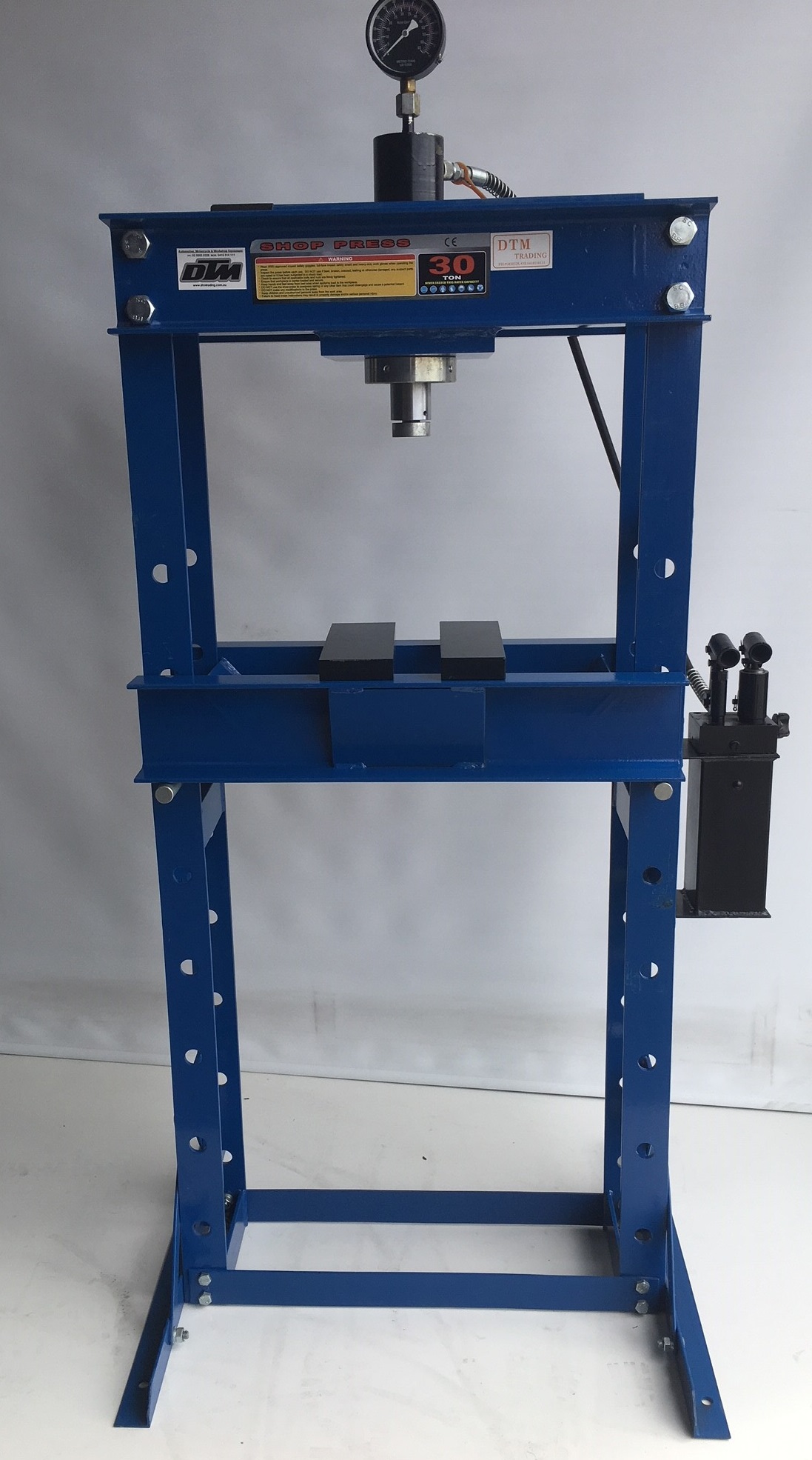 Hydraulic 30 Ton Shop Press - DTM Trading